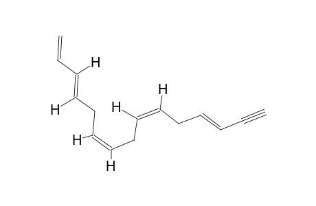 (3E,6Z,9Z,12E)-PENTADECA-3,6,9,12,14-PENTAEN-1-YNE