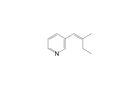 (Z)-3-(2-methyl-1-butenyl)pyridine