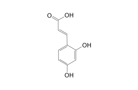 (2E)-3-(2,4-Dihydroxyphenyl)-2-propenoic acid