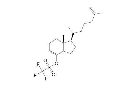 DE-A,B-CHOLESTA-8,25-DIEN-8-YL-TRIFLUOROMETHYL-SULFONATE;(VITAMIN-D-DERIVATIVE)