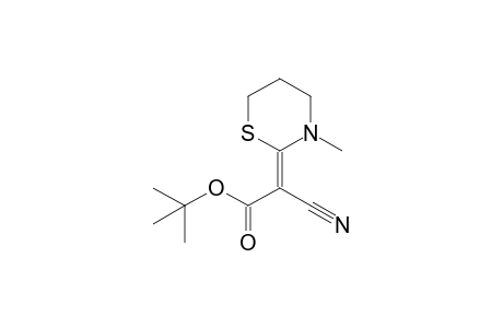 TERT.-BUTYL-[2-(3-METHYL-TETRAHYDRO-(2H)-1,3-THIAZIN-2-YLIDENE)-CYANOACETATE