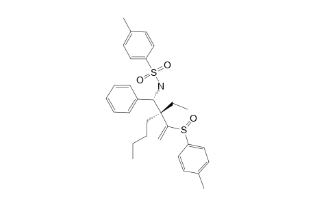 (1S*,2R*)-2-BUTYL-2-ETHYL-1-PHENYL-3-(4-METHYLPHENYLSULFINYL)-1-(4-METHYLPHENYLAMINE)-3-BUTENE