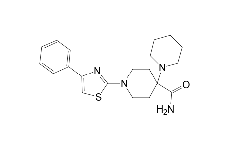 1'-(4-Phenyl-thiazol-2-yl)-[1,4']bipiperidinyl-4'-carboxylic acid amide