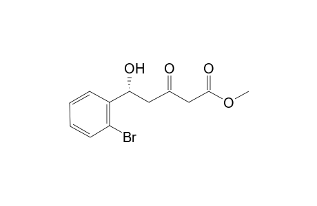 (5R)-Methyl .delta.-hydroxy-.delta.-(o-bromophenyl)-.beta.-oxo-pentanoate