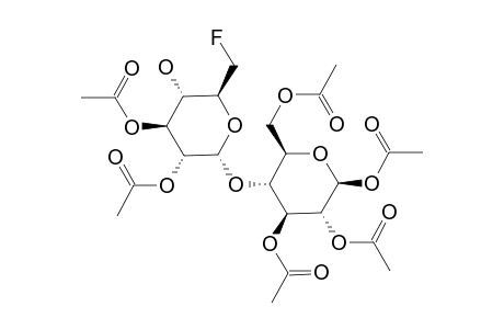 1,2,3,6-TETRA-O-ACETYL-4-O-(2',3'-DI-O-ACETYL-6'-DEOXY-6'-FLUORO-ALPHA-D-GLUCOPYRANOSYL)-BETA-D-GLUCOPYRANOSIDE