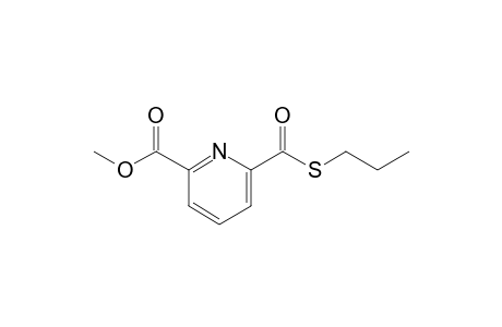 METHYL_6-(PROPYLSULFANYL)-CARBONYLPYRIDINE-2-CARBOXYLATE