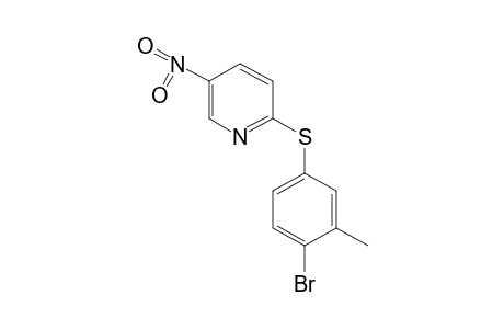 2-[(4-bromo-m-tolyl)thio]-5-nitropyridine