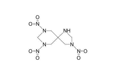 3,7,9-Trinitro-1,3,7,9-tetraaza-spiro(4.5)decane