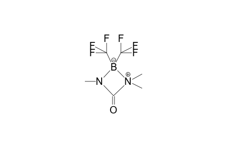 Boron, bis(trifluoromethyl)(trimethylureato-N,N')-, (t-4)-