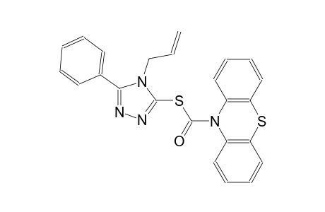 S-(4-allyl-5-phenyl-4H-1,2,4-triazol-3-yl) 10H-phenothiazine-10-carbothioate