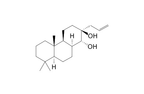 8-epi-15(17-16)-abeo-Abiet-16-en-13.beta.,14.alpha.-diol