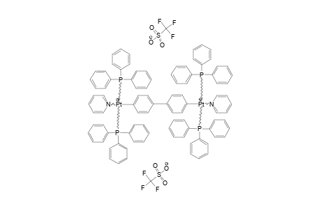 [4,4'-BIS-[TRANS-PT-(TRIPHENYLPHOSPHINOYL)(2)-(PYRIDINE)]-BIPHENYL]-[OSO2CF3](2)