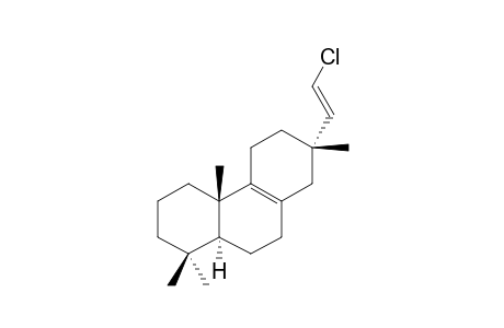 (E)-13-ALPHA-(2'-CHLOROETHENYL)-13-BETA-METHYLPODOCARPAN-8-ENE