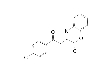 2H-1,4-Benzoxazin-2-one, 3-[2-(4-chlorophenyl)-2-oxoethyl]-