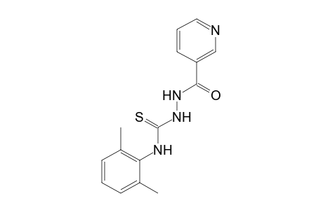 1-nicotinoyl-3-thio-4-(2,6-xylyl)semicarbazide