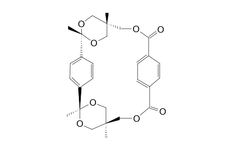 #2A;5,8,13,16-TETRAMETHYL-2,19-DIOXO-3,7,14,18,24,27-HEXAOXAPENTACYCLO-[18.2.2-(5,8).2-(9,12).2-(13,16).2-(1,20)]-TRIACONTA-9,11,20,22(1),25,29-HEXAENE