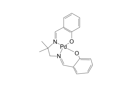 Palladium, [[2,2'-[(1,1-dimethyl-1,2-ethanediyl)bis(nitrilomethylidyne)]bis[phenolato]](2-)-N,N',O,O']-, (sp-4-4)-