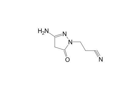 3-amino-5-oxo-2-pyrazoline-1-propionitrile