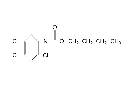 2,4,5-trichlorocarbanilic acid, butyl ester