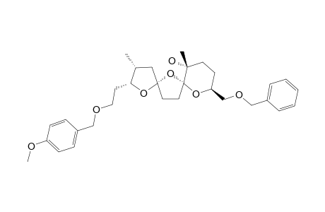 9-[(BENZYLOXY)-METHYL]-2-[(4-METHOXYBENZYL)-OXY]-ETHYL-3,12-DIMETHYL-1,6,8-TRIOXADISPIRO-[4.1.5.2]-TETRADECAN-12-OL