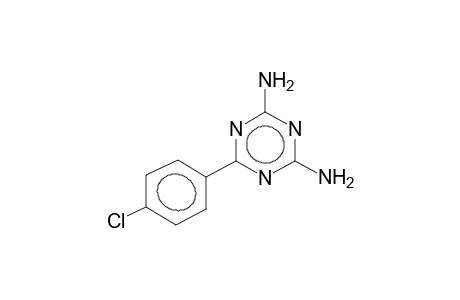 2-(p-chlorophenyl)-4,6-diamino-s-triazine