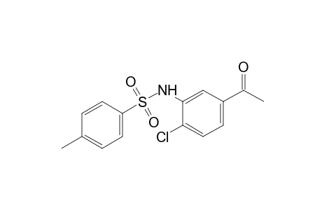 5'-acetyl-2'-chloro-p-toluenesulfonanilide