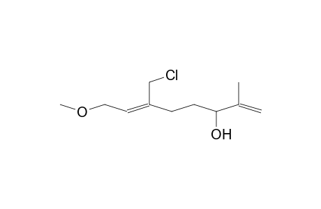 1,6-OCTADIEN-3-OL, 6-(CHLOROMETHYL)-8-METHOXY-2-METHYL-