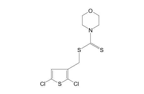 4-morpholinecarbodithioic acid, 2,5-dichloro-3-thenyl ester