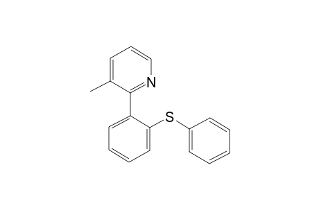 3-Methyl-2-(2-(phenylthio)phenyl)pyridine