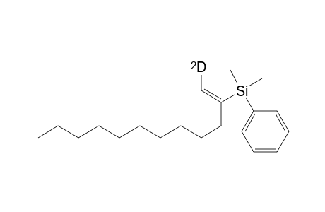 Silane, dimethyl[1-(methylene-d)undecyl]phenyl-, (Z)-