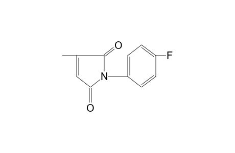 N-(p-fluorophenyl)-2-methylmaleimide