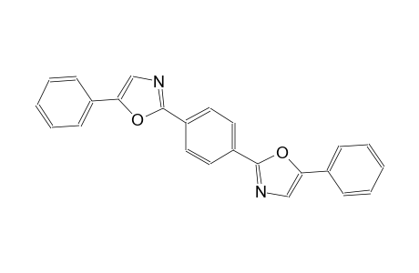 5-Phenyl-2-[4-(5-phenyl-1,3-oxazol-2-yl)phenyl]-1,3-oxazole