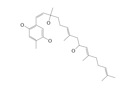 CHABROLOHYDROXYBENZOQUINONE_F