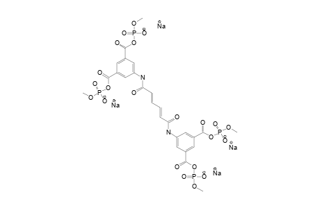 N,N'-BIS-[BIS-(SODIUM-METHYL-PHOSPHATE)-ISOPHTHALYL]-TRANS,TRANS-MUCONATE