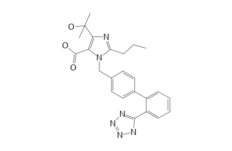 OLMESARTAN;4-(1-HYDROXY-1-METHYLETHYL)-2-PROPYL-1-[2'-(1H-TETRAZOL-5-YL)-BIPHENYL-4-YL]-METHYL-1H-IMIDAZOLE-5-CARBOXYLIC-ACID