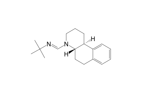 TRANS-4-(N-TERT.-BUTYLFORMIMIDOYL)-1,2,3,4,4A,5,6,10B-OCTAHYDROBENZO-[F]-QUINOLINE