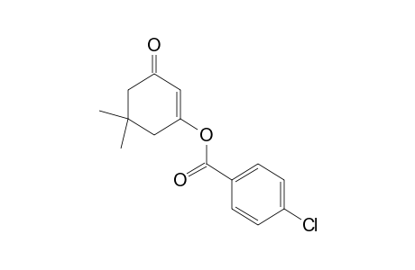 5,5-dimethyl-3-hydroxy-2-cyclohexen-1-one, p-chlorobenzoate