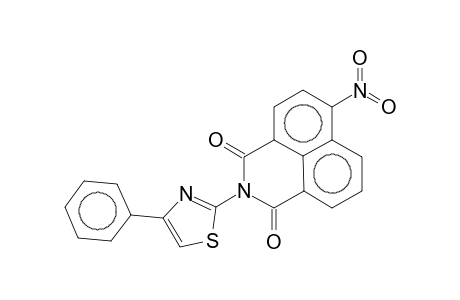 6-Nitro-2-(4-phenyl-1,3-thiazol-2-yl)-1H-benzo[de]isoquinoline-1,3(2H)-dione