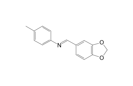 N-piperonylidene-p-toluidine