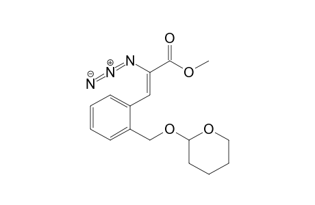 Methyl 2-azido-3-[(2'-tetrahydropyranyloxymethyl)phenyl]-2-propenoate