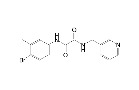 ethanediamide, N~1~-(4-bromo-3-methylphenyl)-N~2~-(3-pyridinylmethyl)-