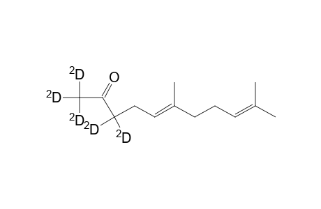 5,9-Undecadien-2-one-1,1,1,3,3-D5, 6,10-dimethyl-, (E)-