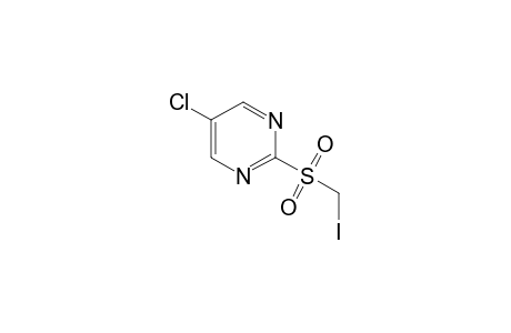 5-chloro-2-[(iodomethyl)sulfonyl]pyrimidine