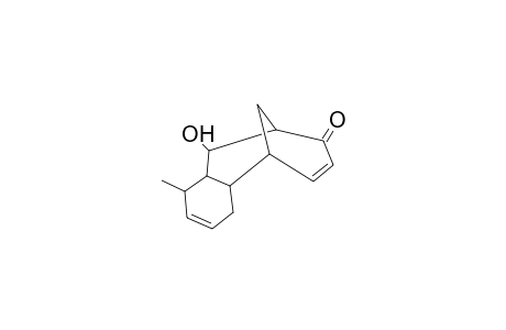 TRICYCLO[7.3.1.0E3,8]TRIDECA-5,10-DIEN-12-ONE, 2-HYDROXY-4-METHYL-