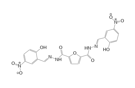 N'~2~,N'~5~-bis[(E)-(2-hydroxy-5-nitrophenyl)methylidene]-2,5-furandicarbohydrazide