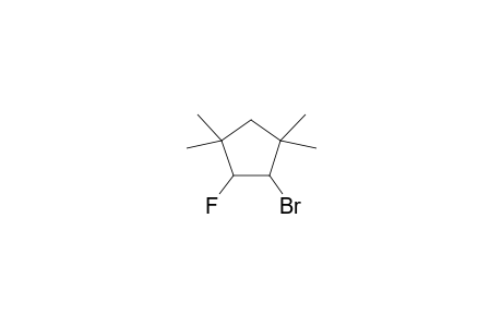 1-Bromo-2-fluoro-3,3,5,5-tetramethylcyclopentane