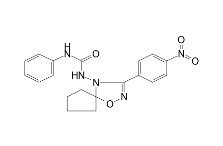 1-[3-(4-Nitrophenyl)-1-oxa-2,4-diazaspiro[4.4]non-2-en-4-yl]-3-phenylurea