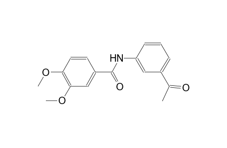 N-(3-acetylphenyl)-3,4-dimethoxybenzamide