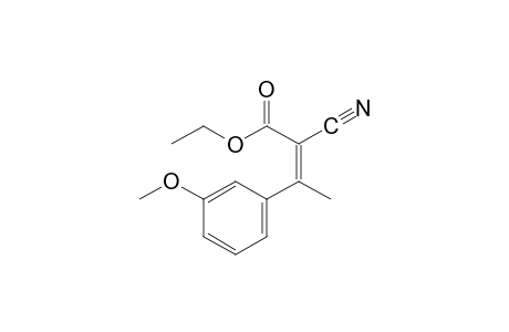 cis-alpha-CYANO-m-METHOXY-beta-METHYLCINNAMIC ACID, ETHYL ESTER