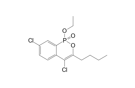 3-Butyl-4,7-dichloro-1-ethoxybenz[c-1,2]oxaphosphinine 1-oxide